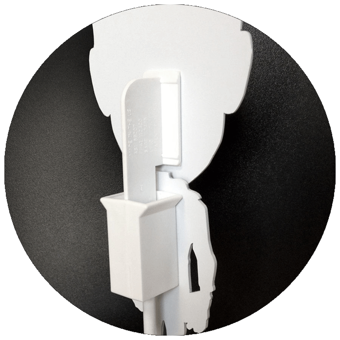 Chatter Head back view